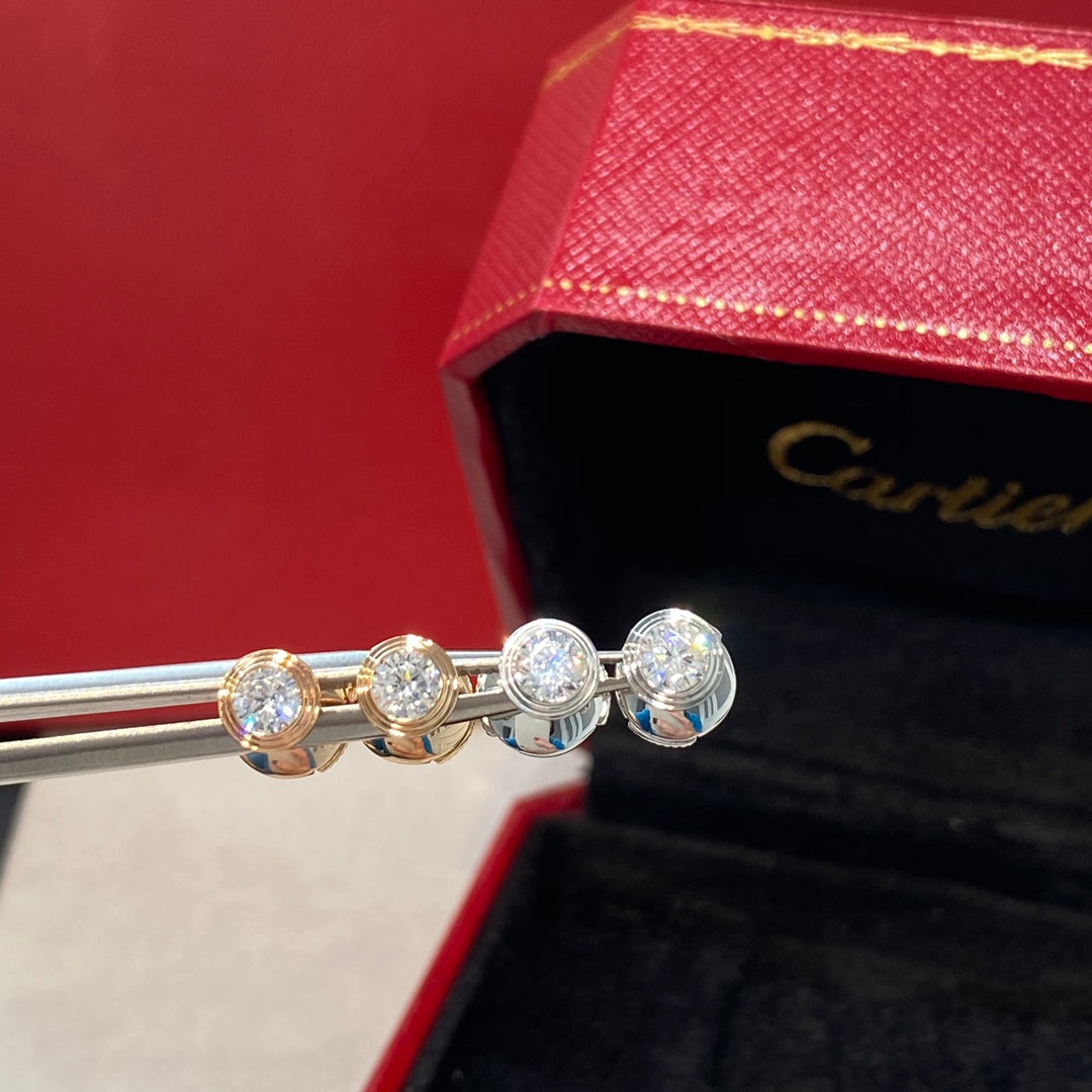 [Clover Jewelrys]DAMOUR DIAMOND EARRINGS