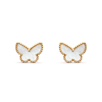 [Clover Jewelrys]SWEET BUTTERFLY MOP EARSTUDS