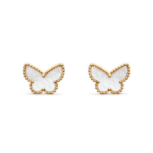 [Clover Jewelrys]SWEET BUTTERFLY MOP EARSTUDS