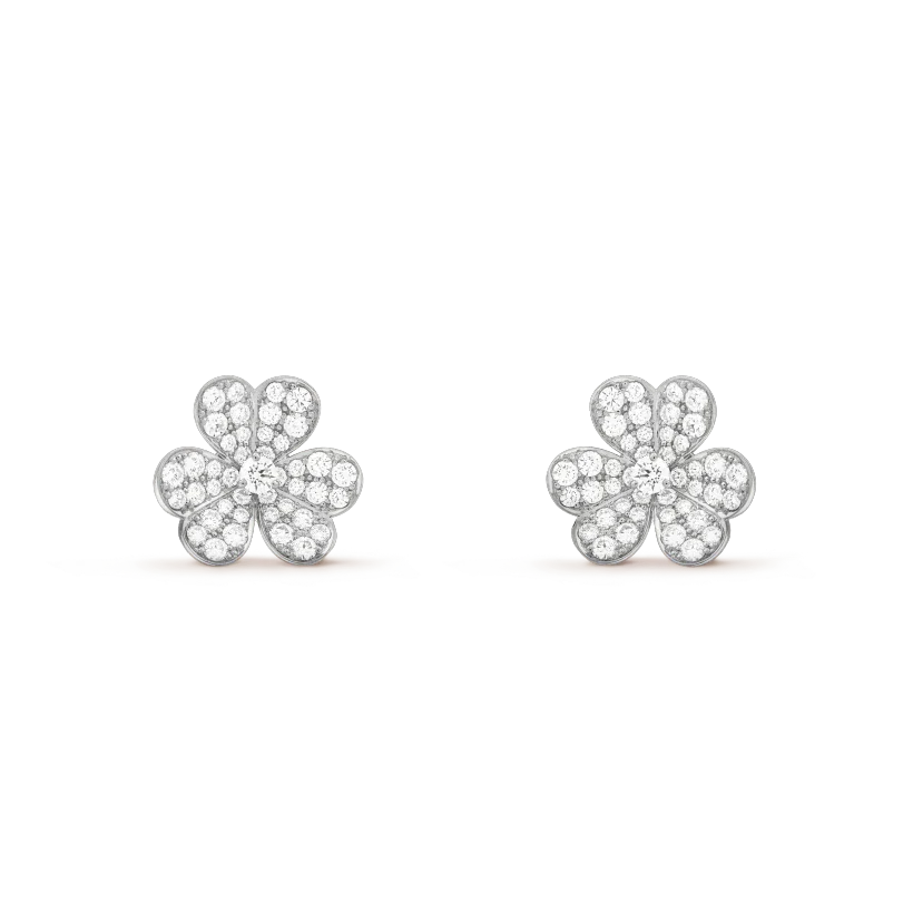 [Clover Jewelrys]CLOVER COMOS DIAMOND EARRINGS SILVER