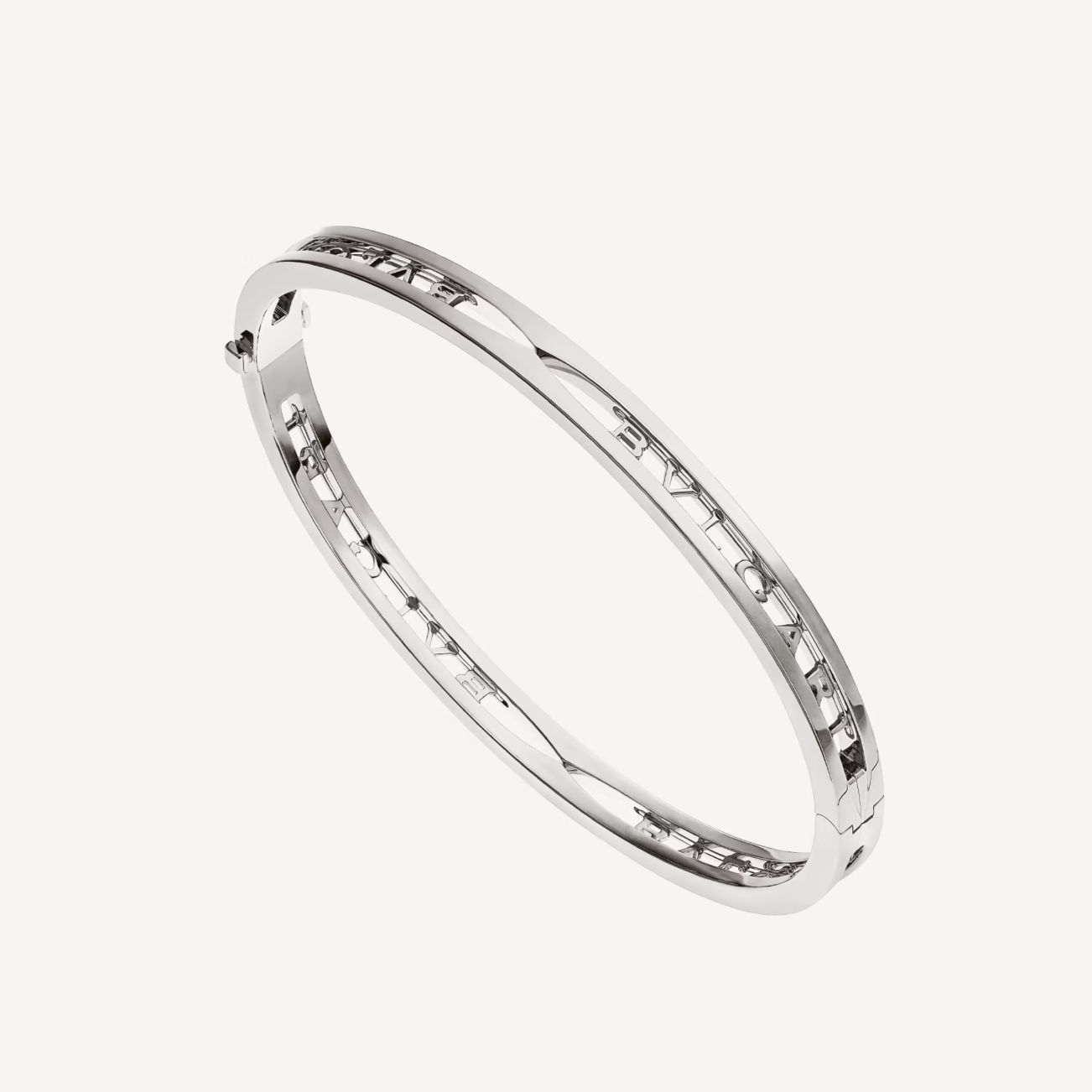 [Clover Jewelrys]ZERO 1 SPIRAL LOGO SILVER BRACELET