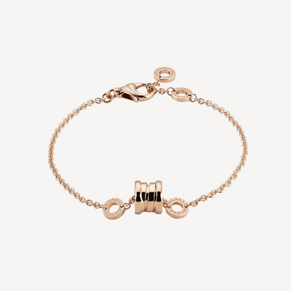 [Clover Jewelrys]ZERO 1 SOFT PINK GOLD BRACELET