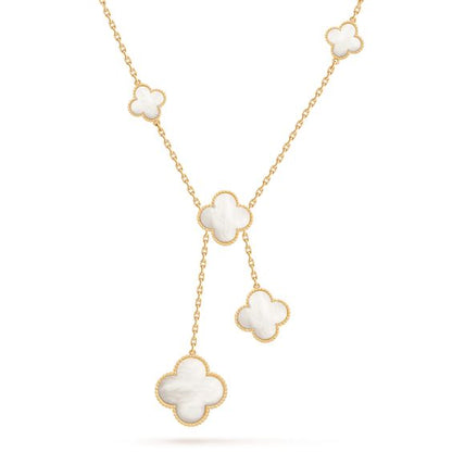 [Clover Jewelrys]CLOVER MOTHER OF PEARL NECKLACE 6 MOTIF