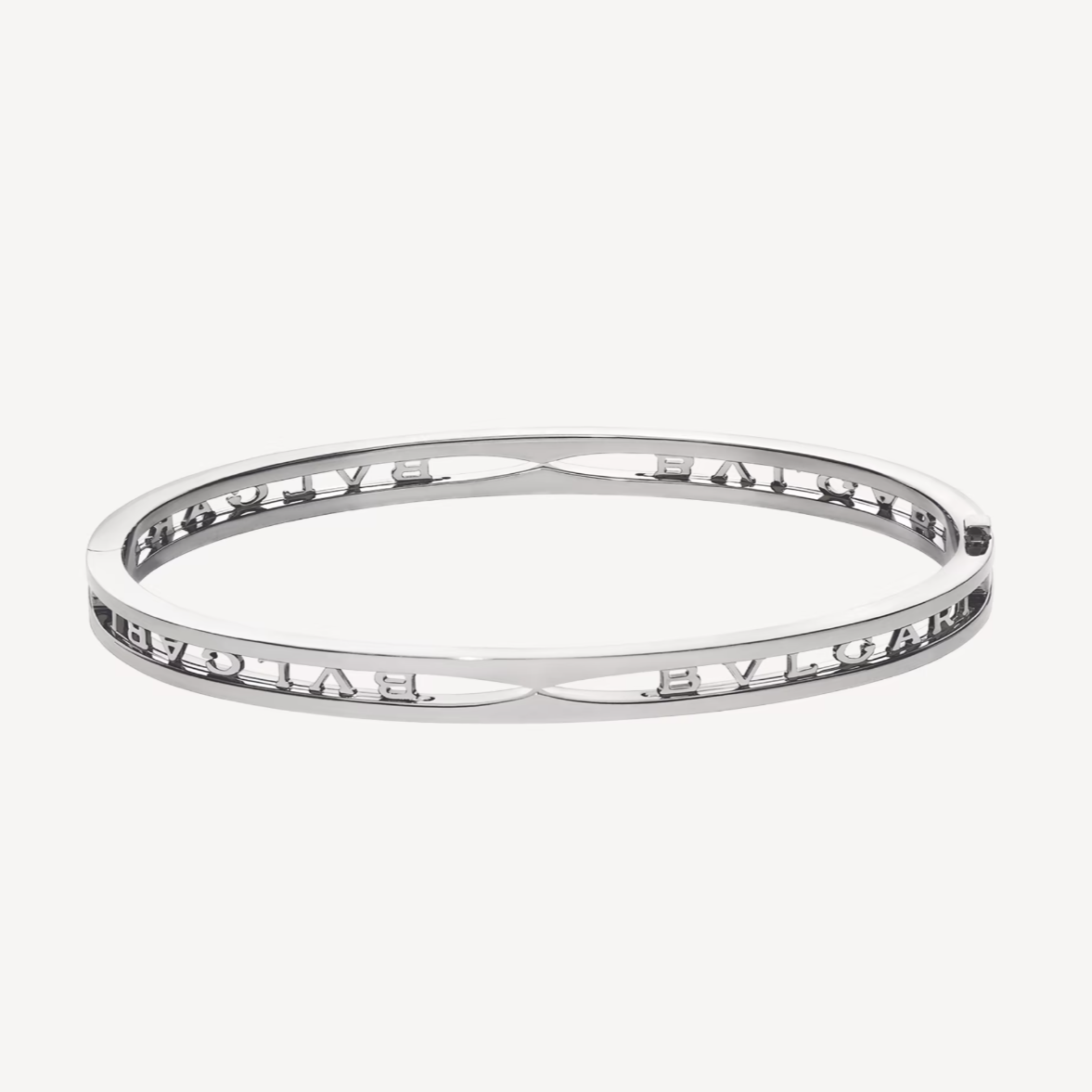 [Clover Jewelrys]ZERO 1 SPIRAL LOGO SILVER BRACELET