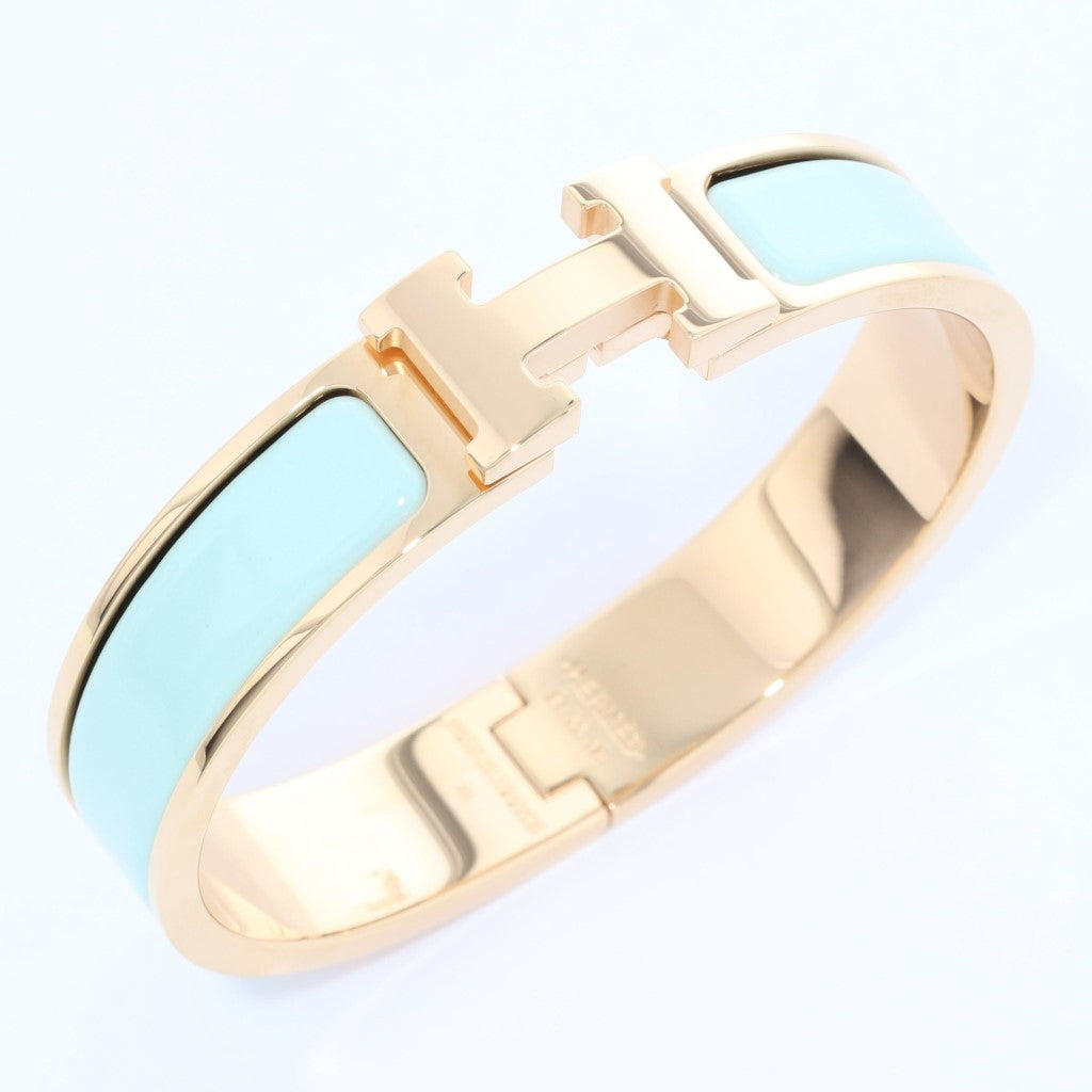 [Clover Jewelrys]H LIGHT BLUE BRACELET