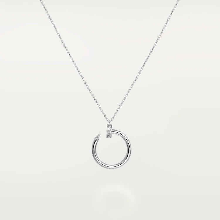 [Clover Jewelrys]JUSTE NECKLACE SILVER