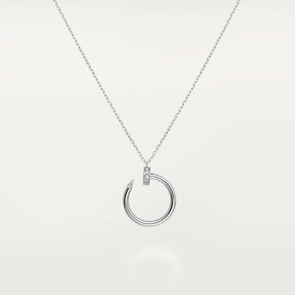 [Clover Jewelrys]JUSTE NECKLACE SILVER