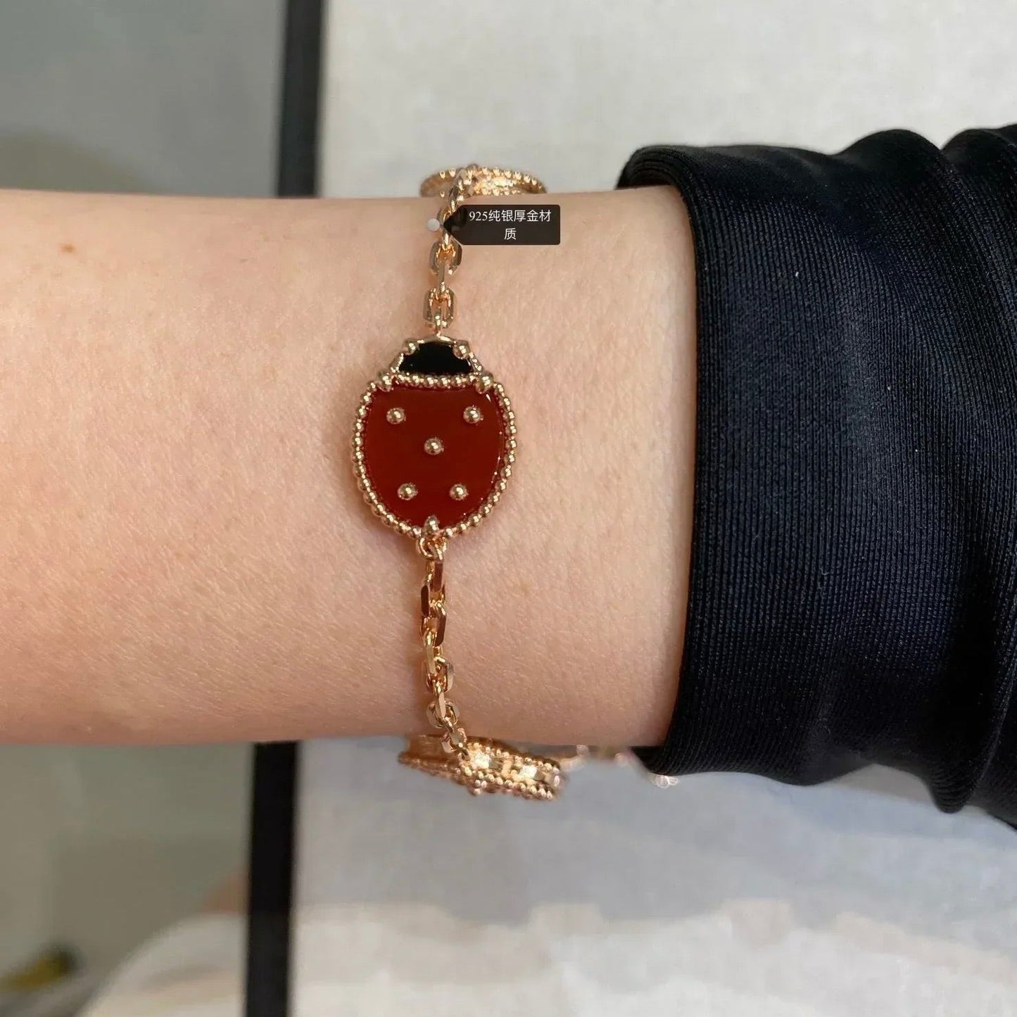 [Clover Jewelrys]LUCKY SPRING 5 MOTIF BRACELET