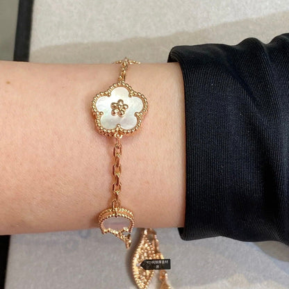 [Clover Jewelrys]LUCKY SPRING 5 MOTIF BRACELET