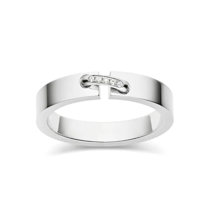 [Clover Jewelrys]ALLIANCE LIENS VIDENCE DIAMOND 4MM RING