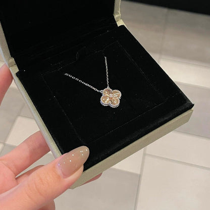 [Clover Jewelrys]CLOVER 15MM DIAMOND LASER NECKLACE- CHRISTMAS 2024 SPECIAL EDITION