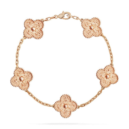 [Clover Jewelrys]CLOVER 5 MOTIFS BRONZING BRACELET