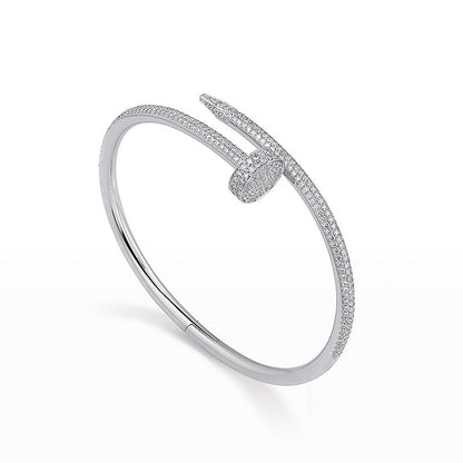 [Clover Jewelrys]JUSTE BRACELET 3.5MM ALL DIAMONDS