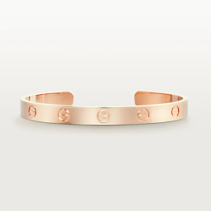 [Clover Jewelrys]LOVE BRACELET 6.1MM OPEN CUFF