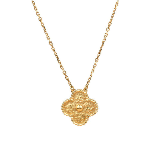 [Clover Jewelrys]CLOVER 15MM  BRONZING NECKLACE