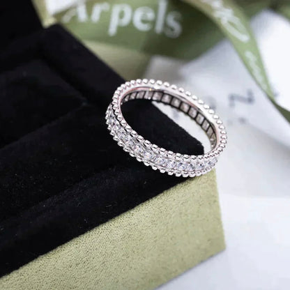 [Clover Jewelrys]PERLEE DIAMOND SILVER RING