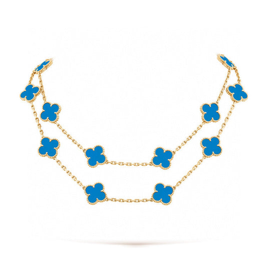 [Clover Jewelrys]CLOVER 20 MOTIFS TURQUOISE GOLD