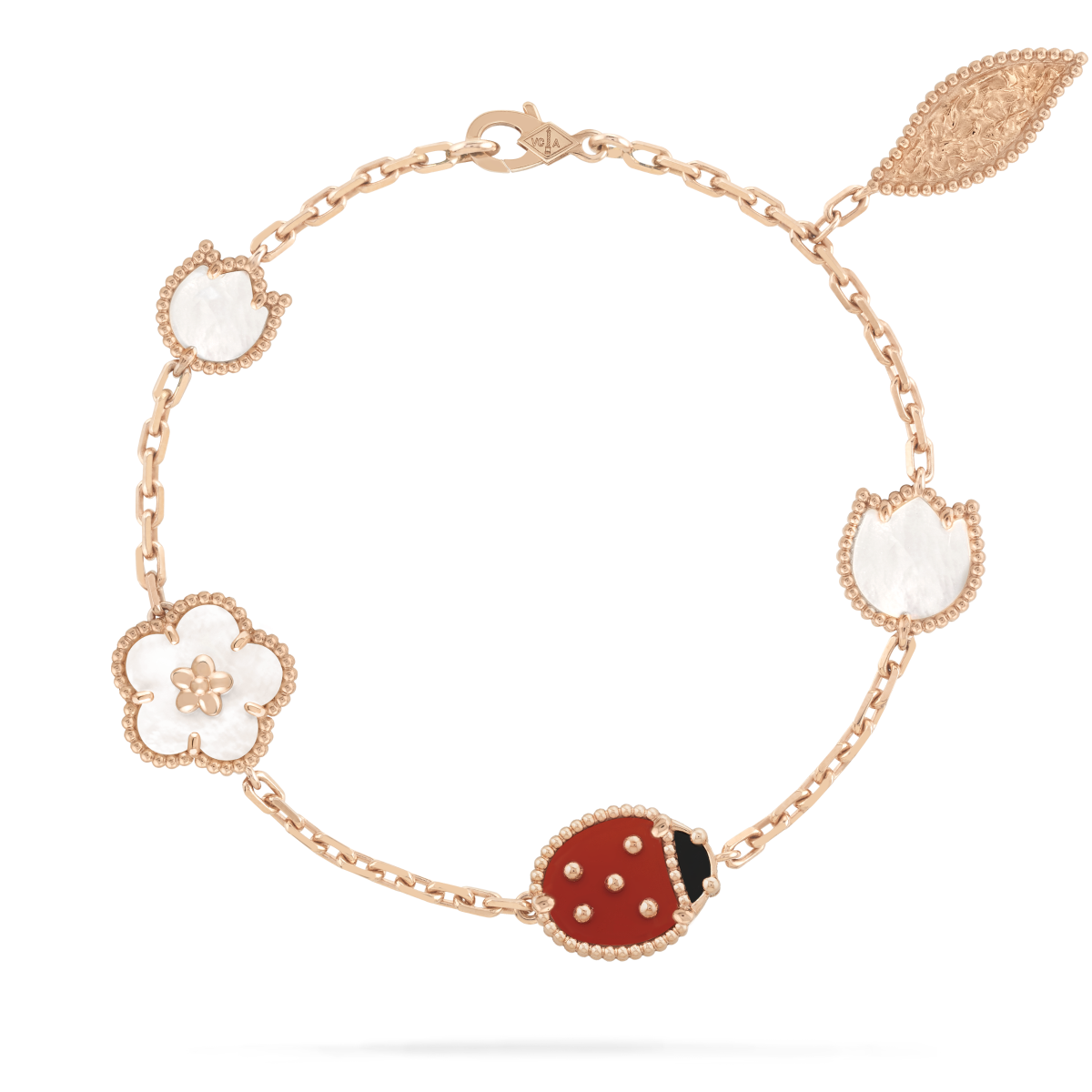 [Clover Jewelrys]LUCKY SPRING 5 MOTIF BRACELET