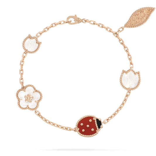 [Clover Jewelrys]LUCKY SPRING 5 MOTIF BRACELET