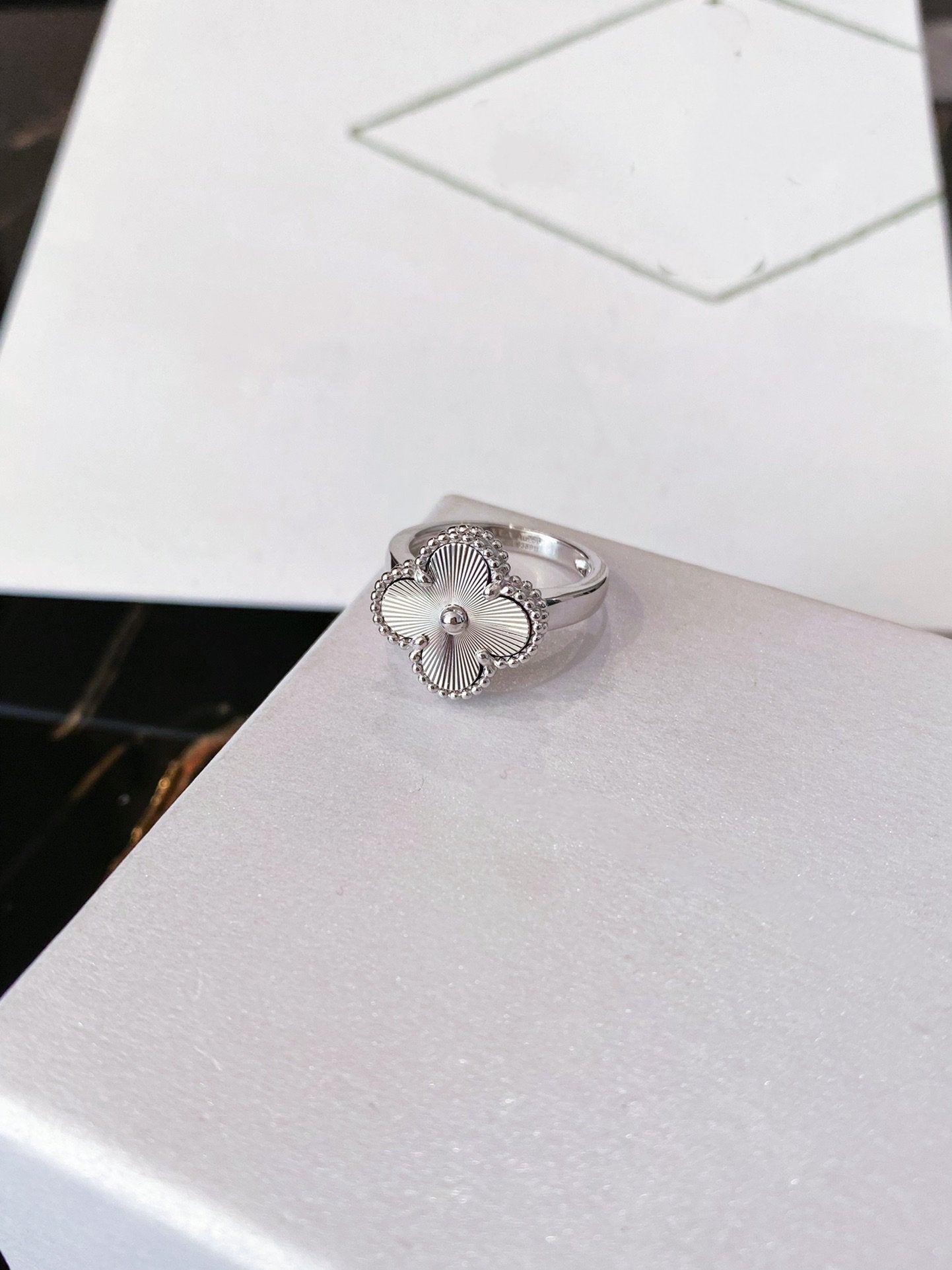 [Clover Jewelrys]CLOVER SILVER RING