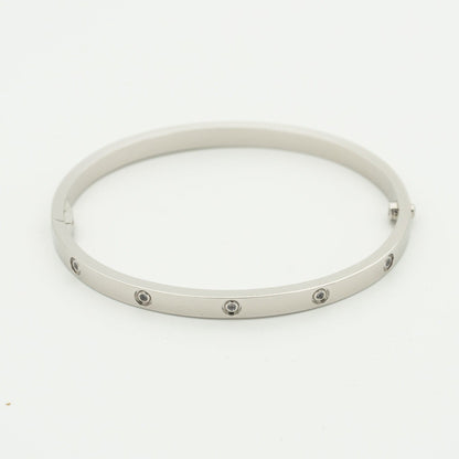 [Clover Jewelrys]LOVE BRACELET 3.65MM 10 DIAMONDS