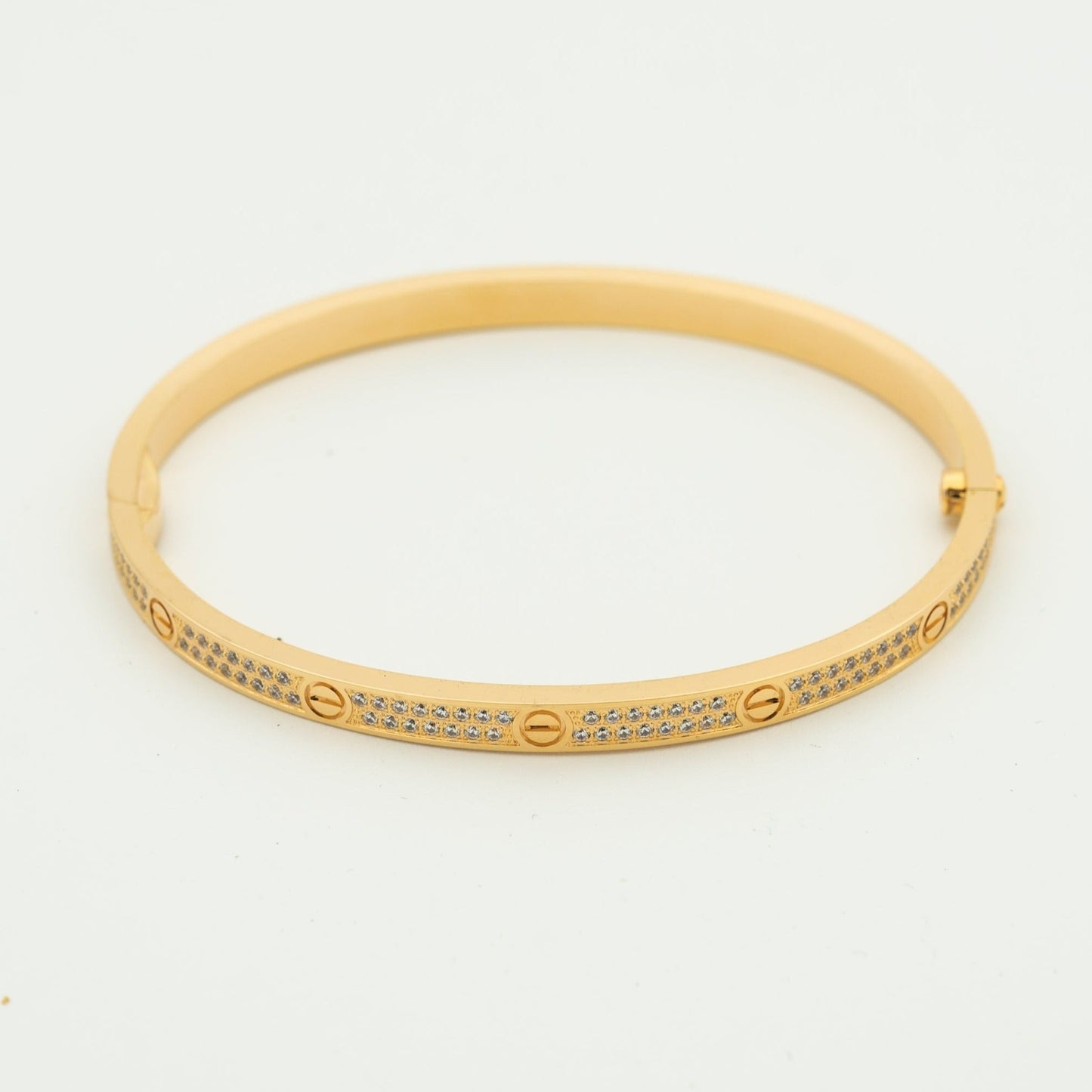 [Clover Jewelrys]LOVE BRACELET 3.65MM DIAMOND-PAVED