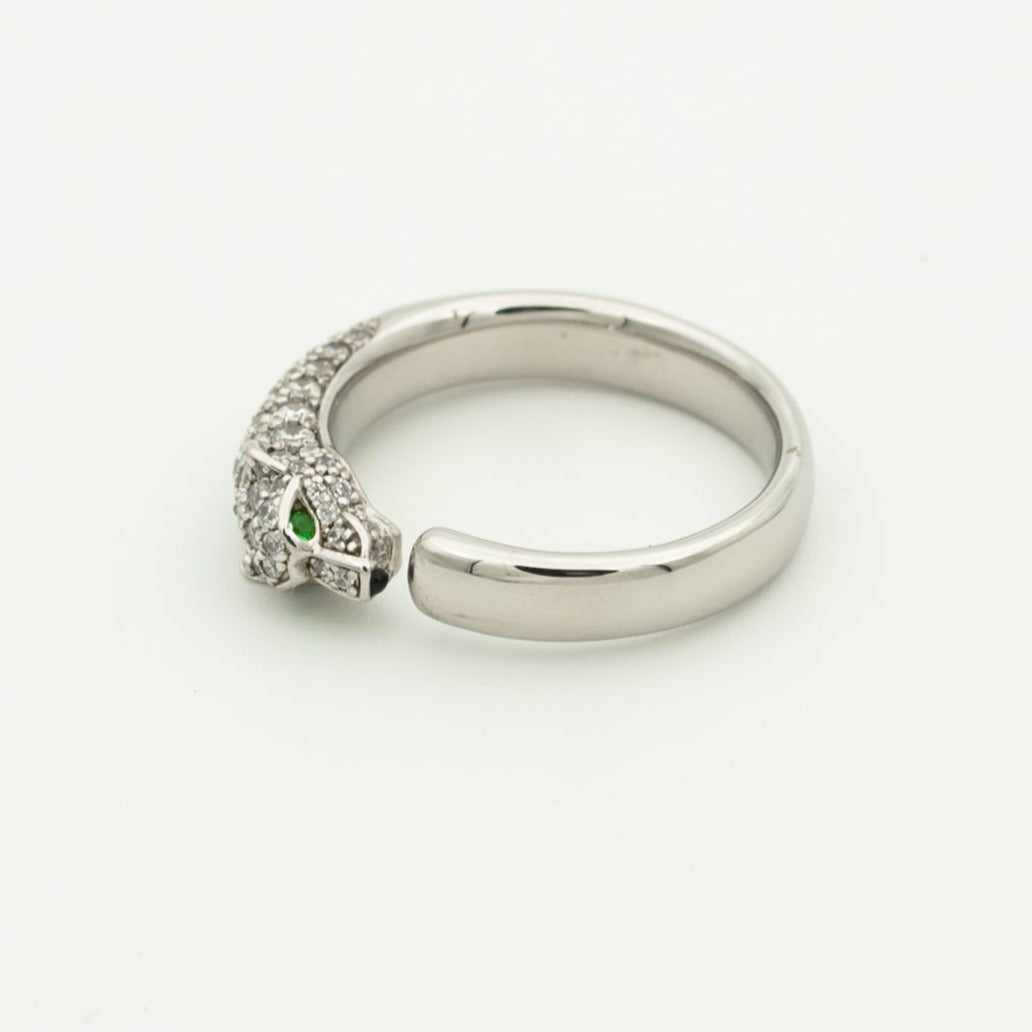 [Clover Jewelrys]PANTHERE RING DIAMOND 7.3MM