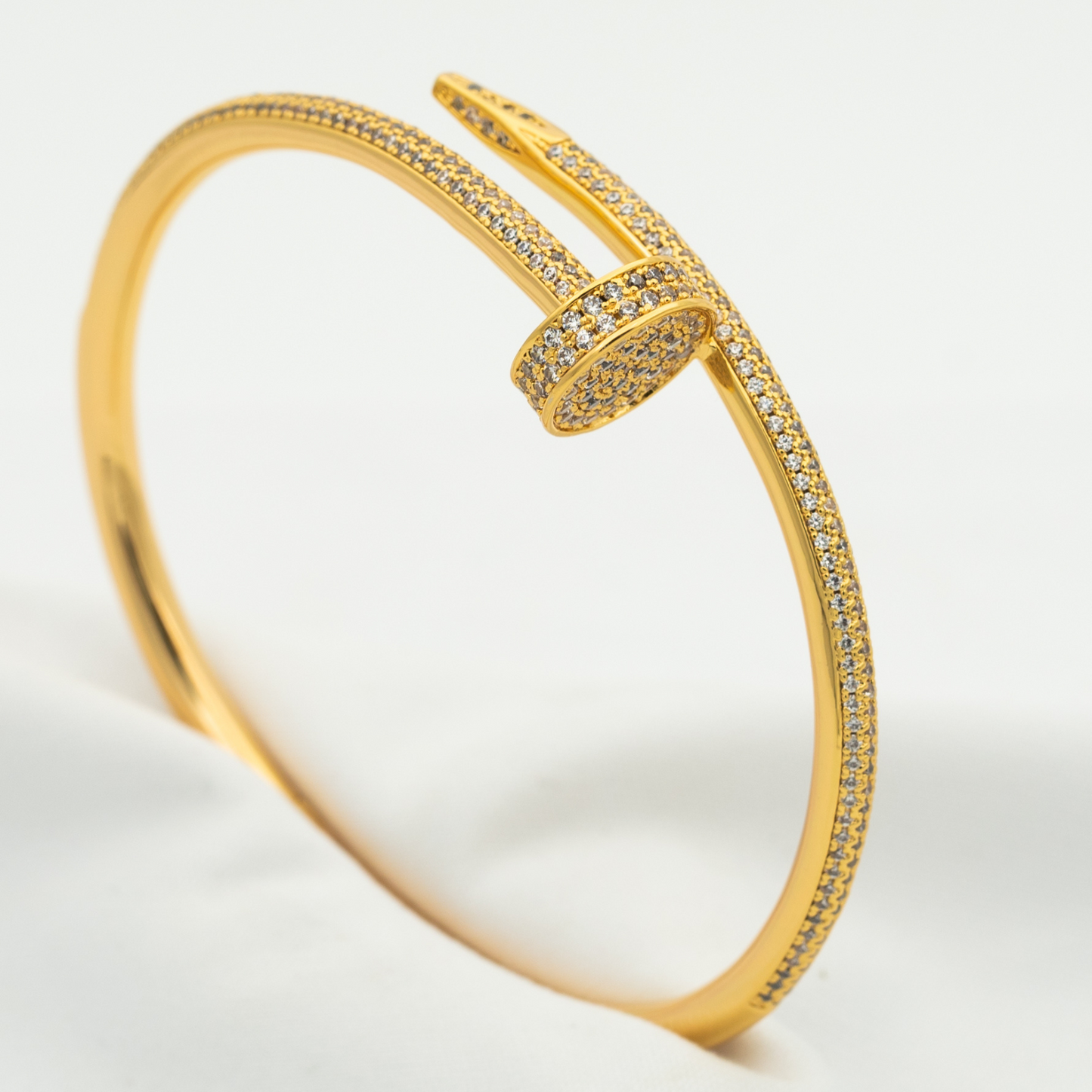 [Clover Jewelrys]JUSTE BRACELET 3.5MM ALL DIAMONDS