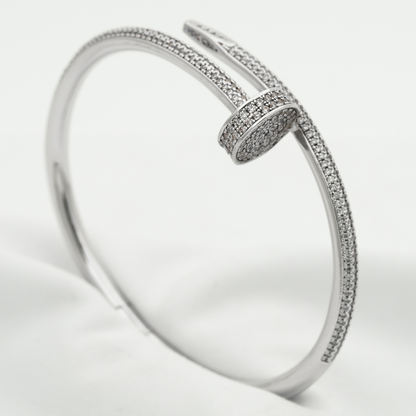 [Clover Jewelrys]JUSTE BRACELET 3.5MM ALL DIAMONDS