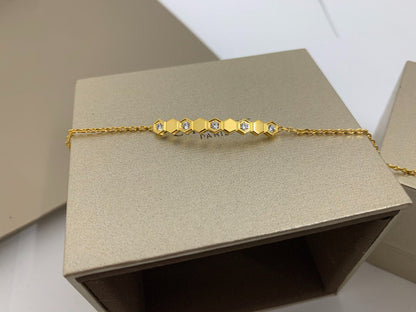 [Clover Jewelrys]BEE LOVE BRACELET DIAMOND