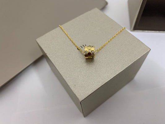 [Clover Jewelrys]BEE LOVE DIAMOND NECKLACE