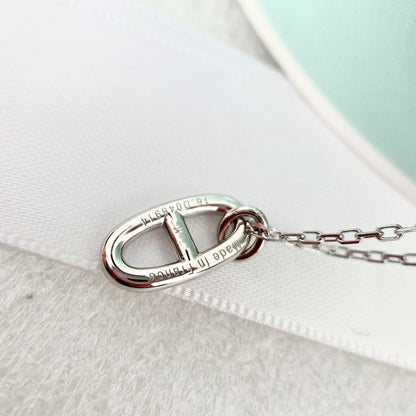 [Clover Jewelrys]HM PIG NOSE NECKLACE