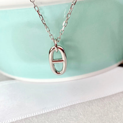 [Clover Jewelrys]HM PIG NOSE NECKLACE