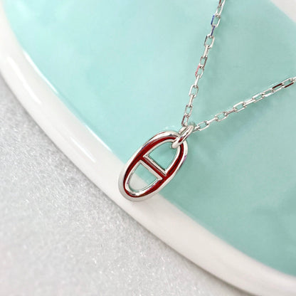 [Clover Jewelrys]HM PIG NOSE NECKLACE