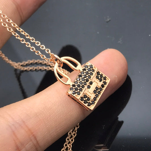 [Clover Jewelrys]HM NECKLACE ARRIVAL BLACK DIAMOND