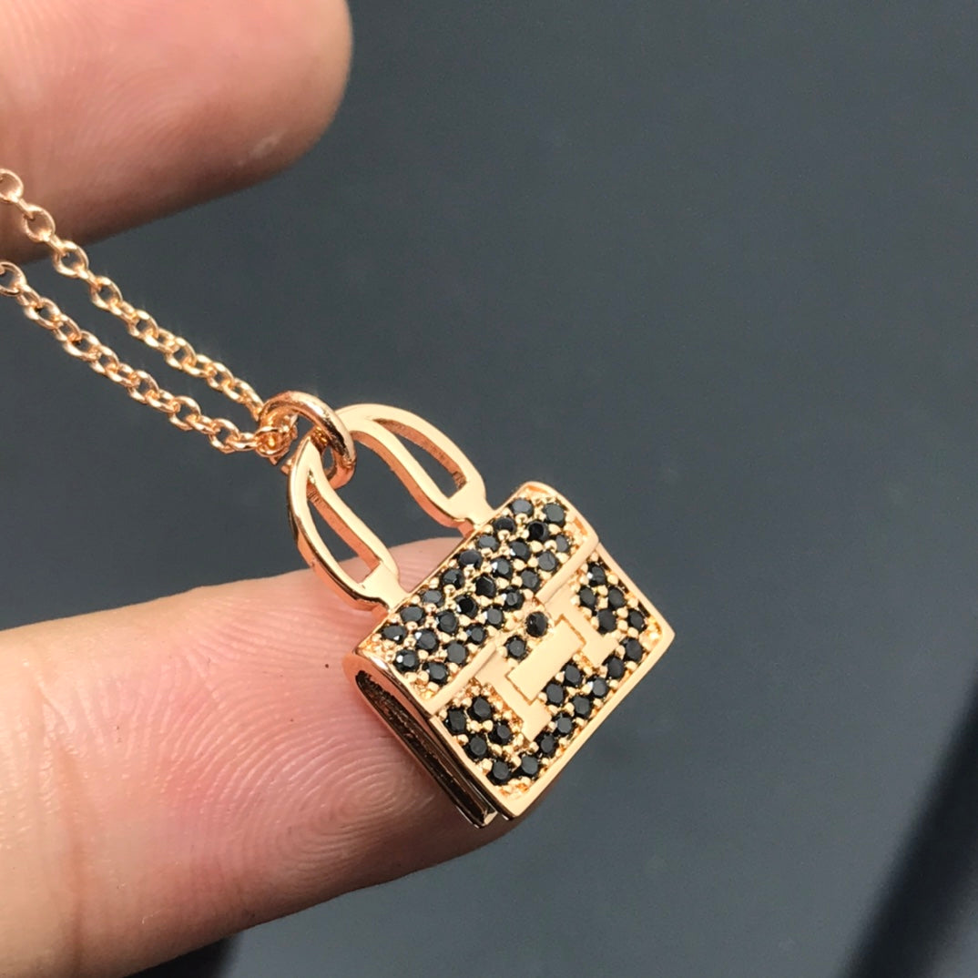 [Clover Jewelrys]HM NECKLACE ARRIVAL BLACK DIAMOND