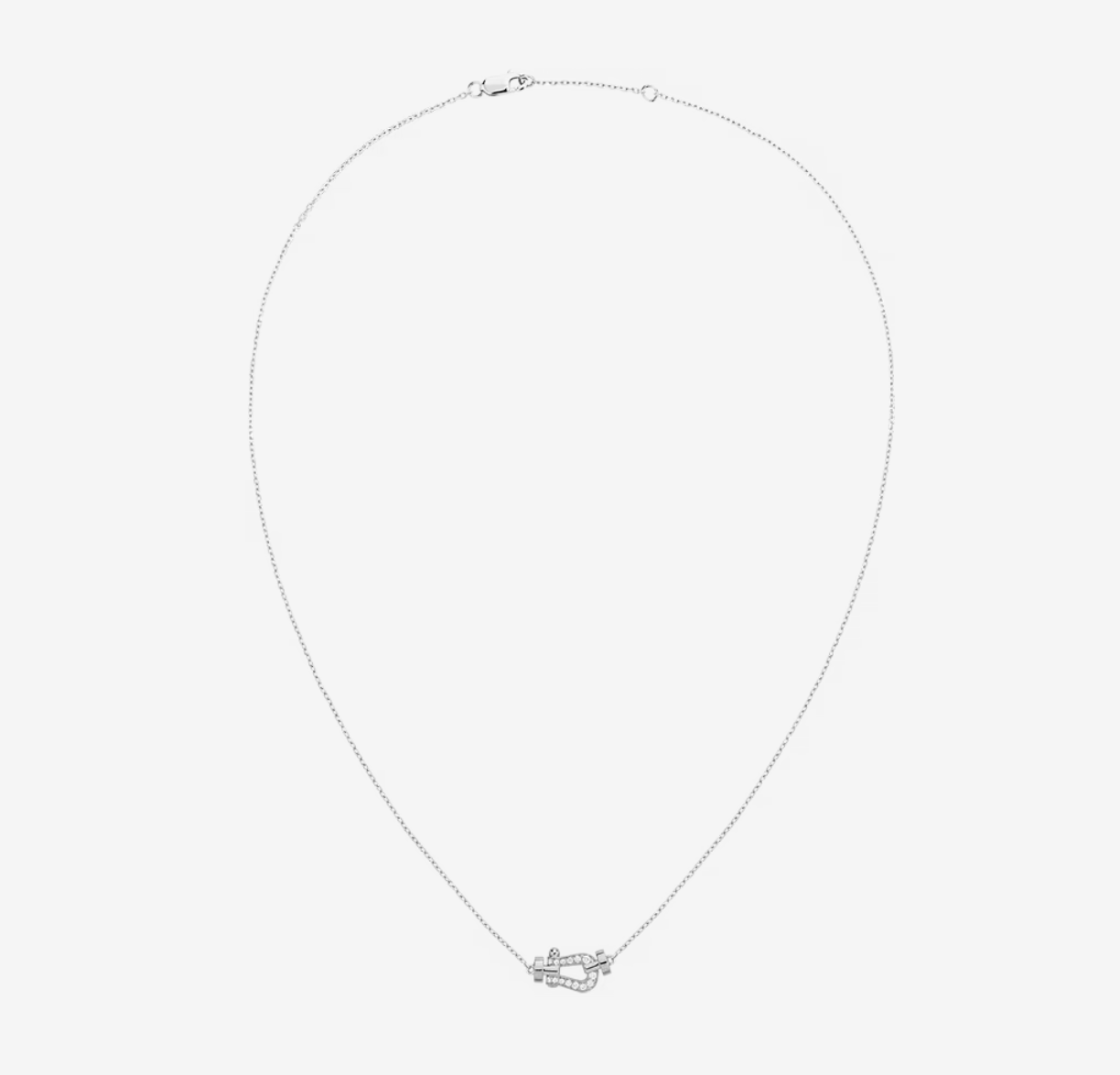 [Clover Jewelrys]FORCE 10 DIAMOND SILVER NECKLACE MINI MODEL