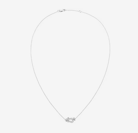 [Clover Jewelrys]FORCE 10 DIAMOND SILVER NECKLACE MINI MODEL