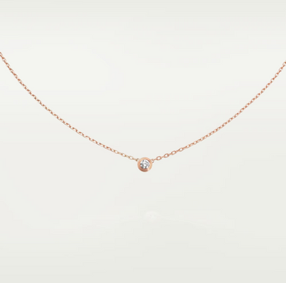 [Clover Jewelrys]DAMOUR DIAMOND NECKLACE