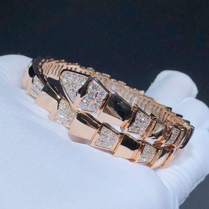 [Clover Jewelrys]SERPENTI BRACELET PINK GOLD DIAMOND