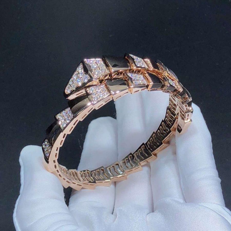 [Clover Jewelrys]SERPENTI BRACELET PINK GOLD DIAMOND