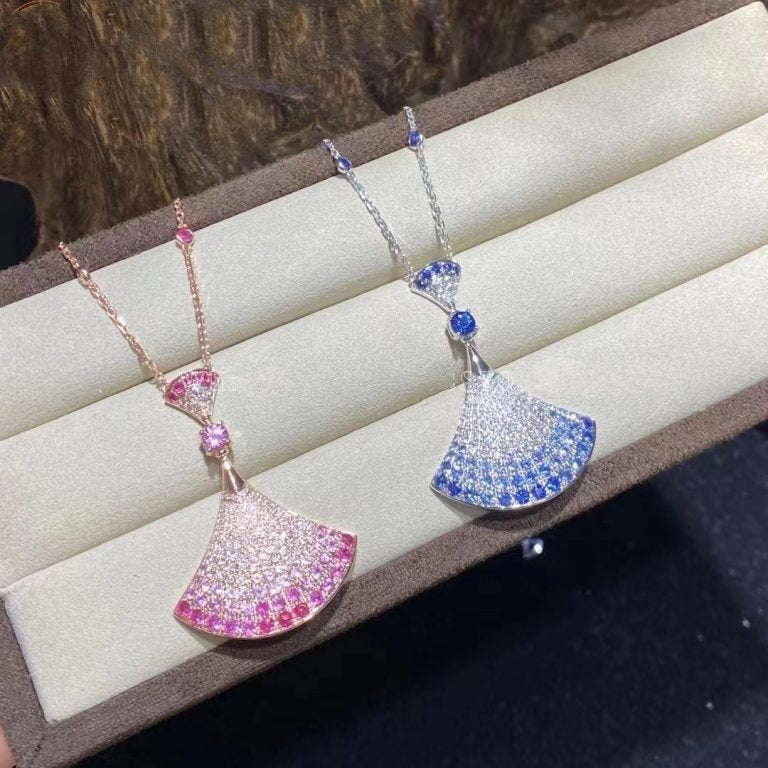 [Clover Jewelrys]DREAM NECKLACE AGATE SILVER DIAMOND