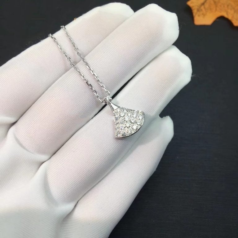 [Clover Jewelrys]DREAM NECKLACE SILVER DIAMOND