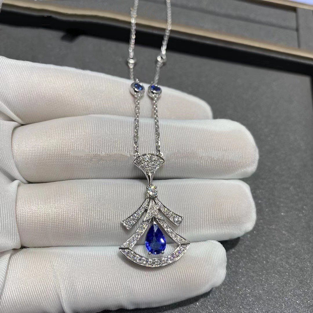 [Clover Jewelrys]DREAM NECKLACE AGATE DIAMOND SILVER