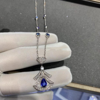 [Clover Jewelrys]DREAM NECKLACE AGATE DIAMOND SILVER