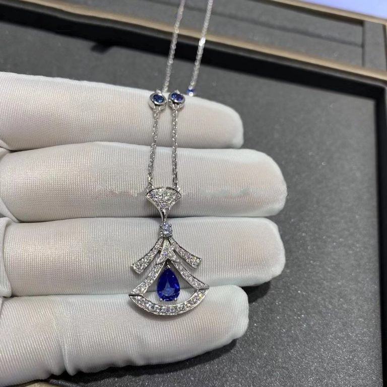 [Clover Jewelrys]DREAM NECKLACE AGATE DIAMOND SILVER