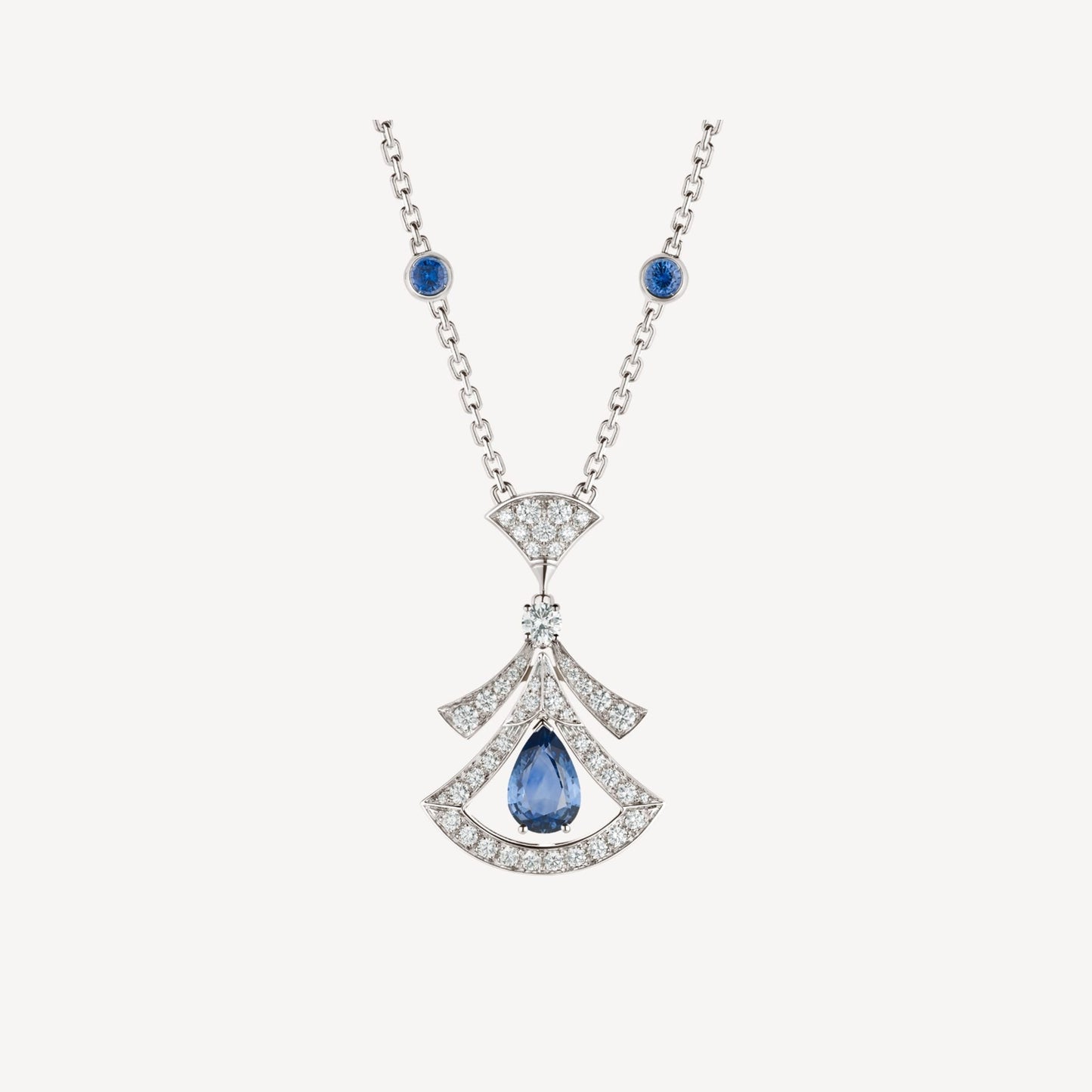 [Clover Jewelrys]DREAM NECKLACE AGATE DIAMOND SILVER