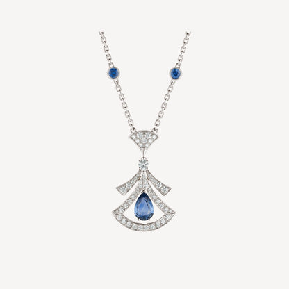 [Clover Jewelrys]DREAM NECKLACE AGATE DIAMOND SILVER