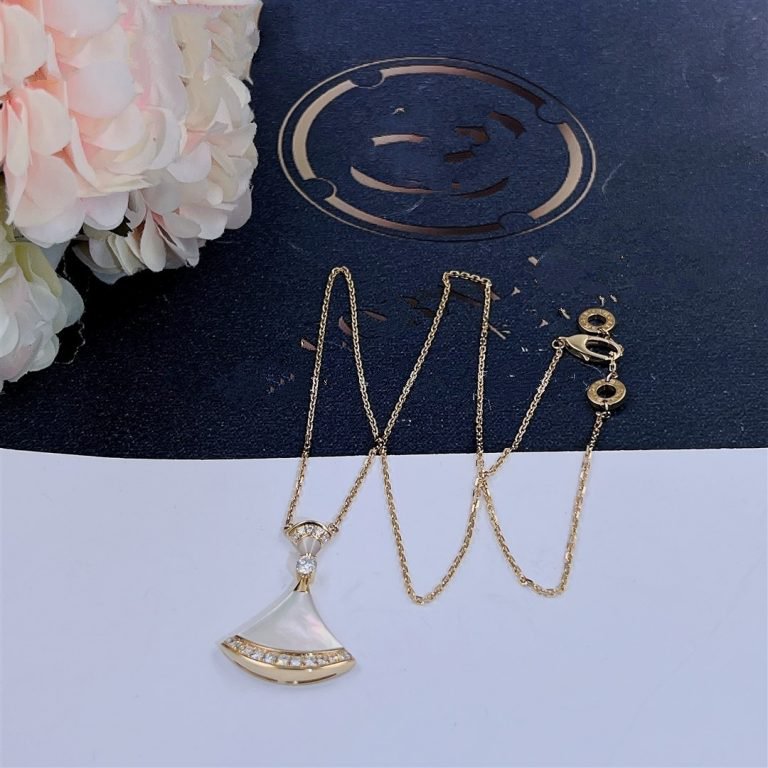 [Clover Jewelrys]DREAM NECKLACE MOP GOLD DIAMOND