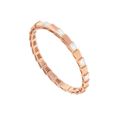 [Clover Jewelrys]SERPENTI BRACELET PINK GOLD MOP